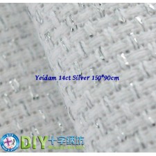 Yeidam 14 Count Aida - Silver 150*90cm